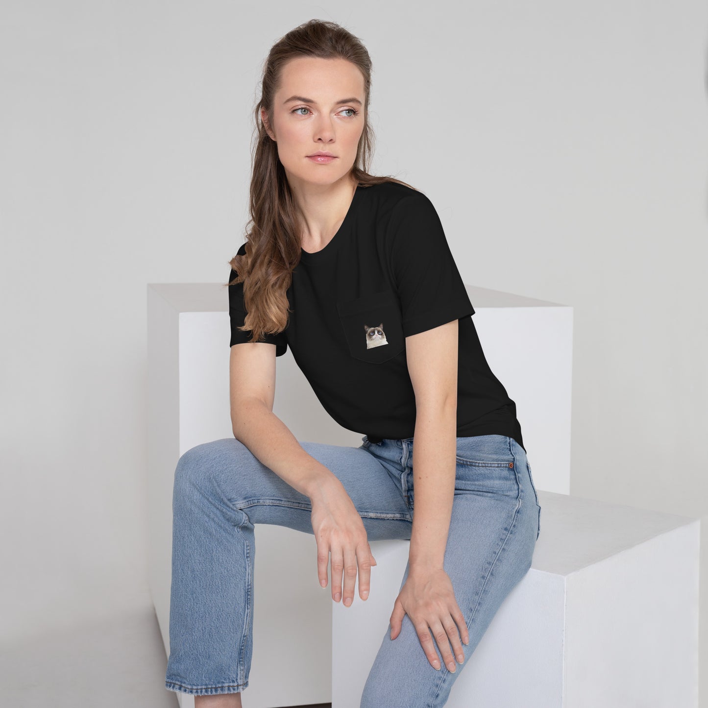 Grumpy Cat Pocket T-Shirt