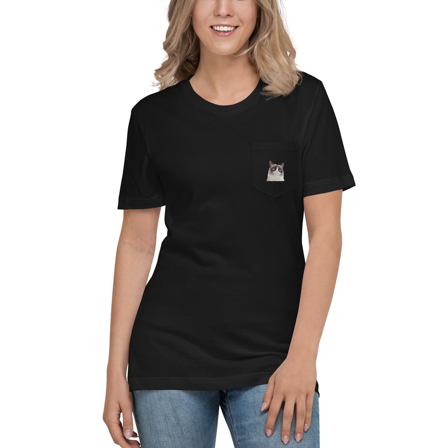 Grumpy Cat Pocket T-Shirt